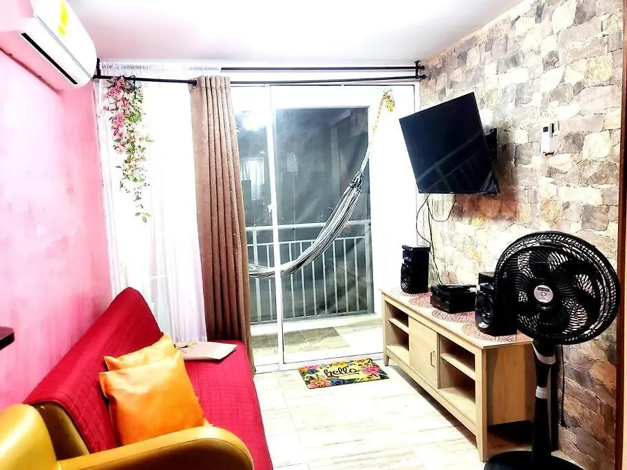 Piso Rosa En El Rodadero Apartamento Con Piscina Y Amenidades سانتا مارتا 0*,  كولومبيا
