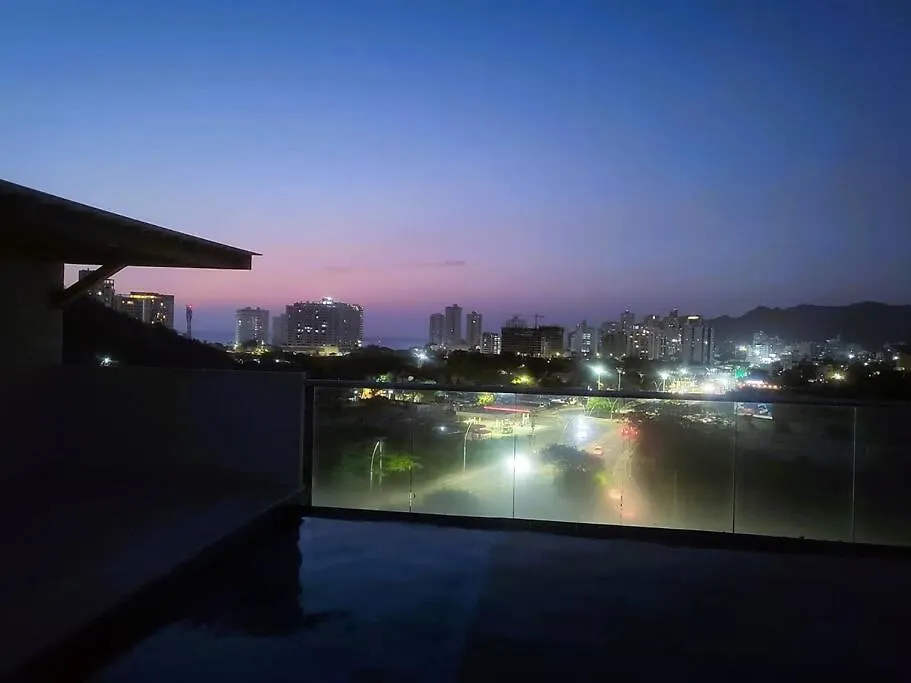 شقة Piso Rosa En El Rodadero Apartamento Con Piscina Y Amenidades سانتا مارتا
